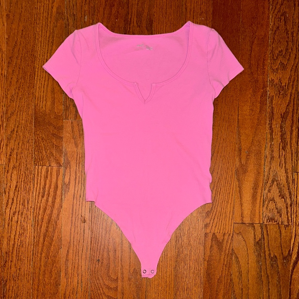 Aerie pink body suit